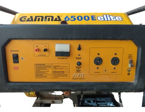 Grupo Electrógeno Gamma 6500e Elite 