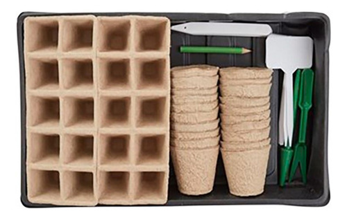 Set De Jardinería Grouw Mimbral