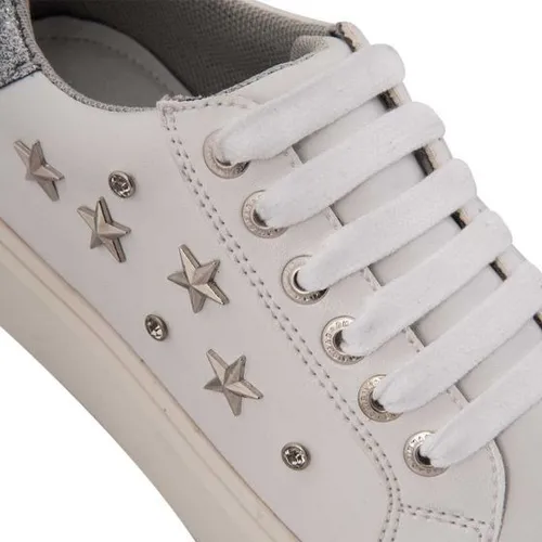 Tenis blancos con estrellas sale