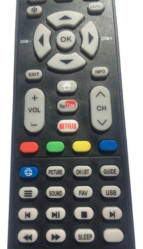 Control Remoto Smart Para Tv Atvio 43d1620 49d1620 55d1620 X