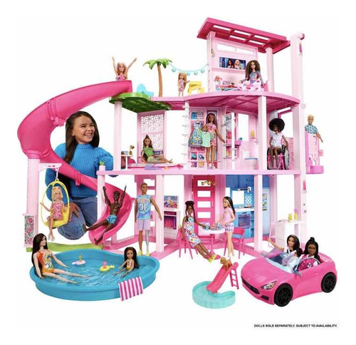 Casa De Barbie Dreamhouse 2023 Más De 75 Piezas Ent Inmediat