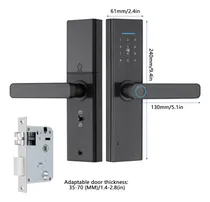 Comprar Cerradura Para Exterior Interperie Resistenete Al Agua Con Wifi App Tuya Smart Life Digital Biometrica Huella Manija Inteligente Seguridad A Distancia Bluetooth Airbnb