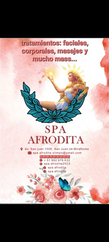 Spa Afrodita=tratamientosfaciales,corporales,masajes Y Mas