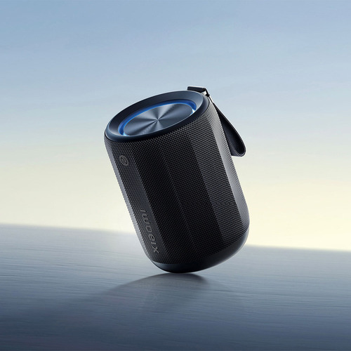 Parlante Xiaomi Mini ASMO1A Con Rgb Bluetooth Impermeable Color Negro