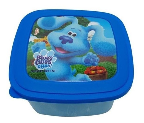 Recipiente Caja Infantil Sandwichera Las Pistas De Blue