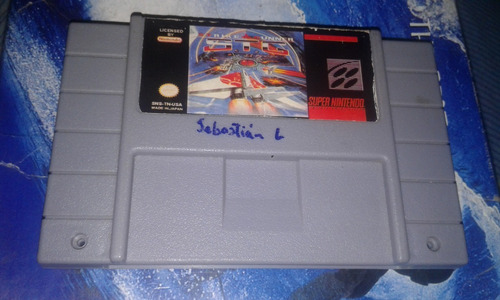 Vendo Juego Snes Strike Gunner