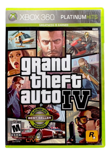 Gta Grand Theft Auto 4 Xbox 360 En Español (Reacondicionado)