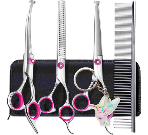 H 3 Tijeras Curvas For Perros Kit Tijeras P Peluquería