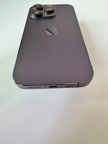 Apple iPhone 14 Pro Esim (256 Gb) - Morado Oscuro Color Violeta 88% Condición De Batería. (Usado)