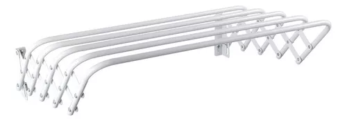 Tendedero De Pared Extensible Blanco 100