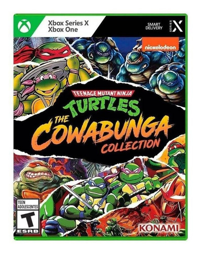 Teenage Mutant Ninja Turtles: The Cowabunga Collection  Teenage Mutant Ninja Turtles Standard Edition Konami Xbox Series X|S Físico