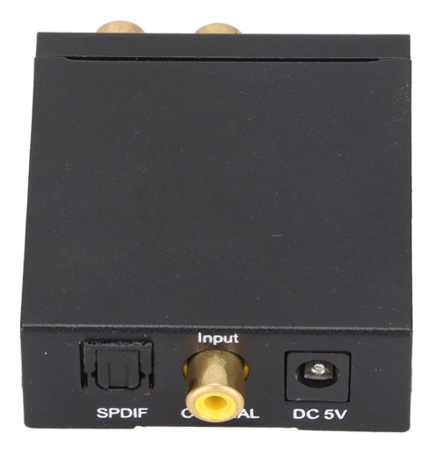 Convertidor Óptico A Analógico Digital Spdif De Aleación De