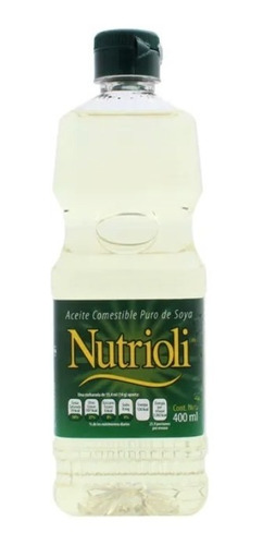 Caja Aceite Nutrioli De 400 Ml En 12 Piezas