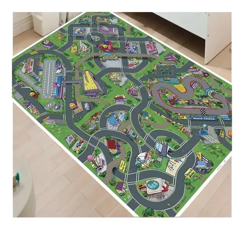 Pista para Carrinhos Hotcars Grande Cidade 200x140cm