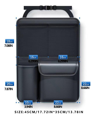 Organizador Del Asiento Trasero Del Reposacabezas Del Coche