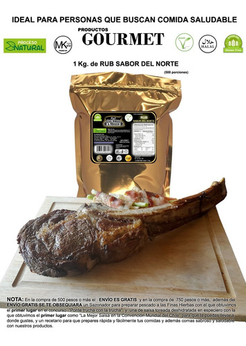 Rub Sabor Del Norte (especias 100% Naturales)