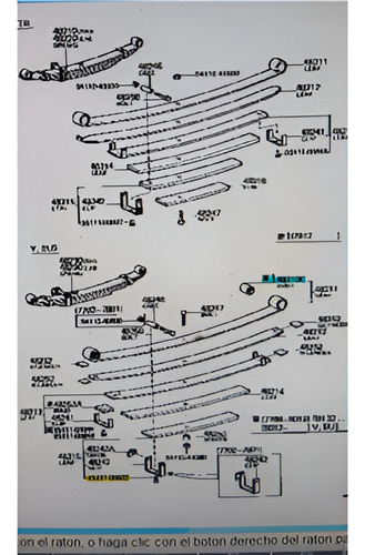Bujes Ballesta Trasera Toyota Hiace 90389 14004