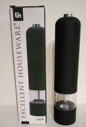 Molino De Pimienta Y Sal, Con Luz Led, Excellent Houseware