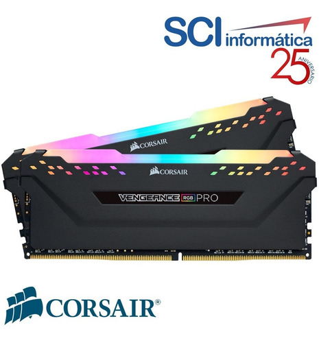 Memoria Dimm Corsair Vengeance Rgb Pro 32gb (2x16) 3000mhz