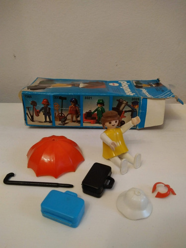 Playmobil 3322 Original Completo Viajera Paragua Caja Retro
