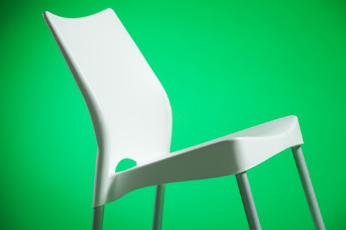 Silla Plástica Apilable Malba Pack X6 Hogar Exteri Interior