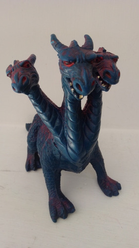 Figura Dragon Tres Cabezas Para Figuras Heman Vintage 1984