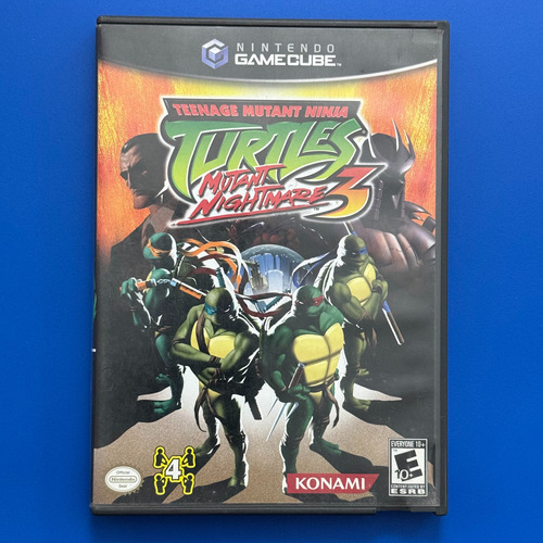 Teenage Mutant Ninja Turtles Mutant Nightmare 3 Gc Nintendo