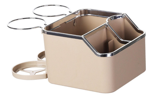 Caja De Almacenamiento Para Reposabrazos De Coche Portavasos