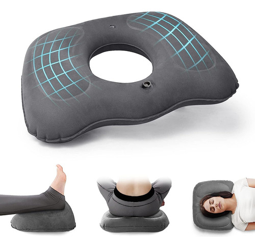 Cojín Para Hemorroides, Cojín Para Glúteos, Almohada Inflabl