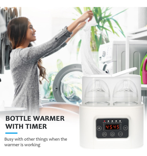 Aquecedor Digital De Mamadeiras, Aquecedor De Alimentos Com