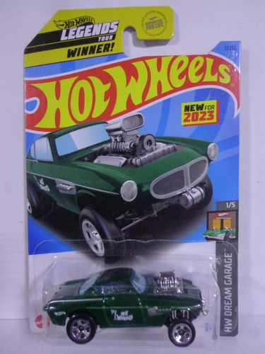 Hot Wheels Car Toy Metal Volvo P1800 Gasser  Legends Vintage