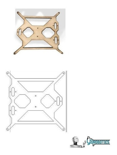 Base Cama Caliente Mdf Mk2 Mk3 20x20cm Impresora 3d Prusa