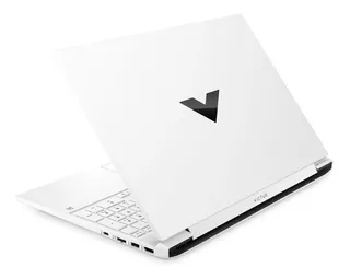 Notebook gamer HP Victus 15-fb0110la blanca cerámico 15.6", AMD Ryzen 7 5800H 8GB de RAM 512GB SSD, NVIDIA GeForce RTX 3050 Ti 144 Hz 1920x1080px Windows 11 Home