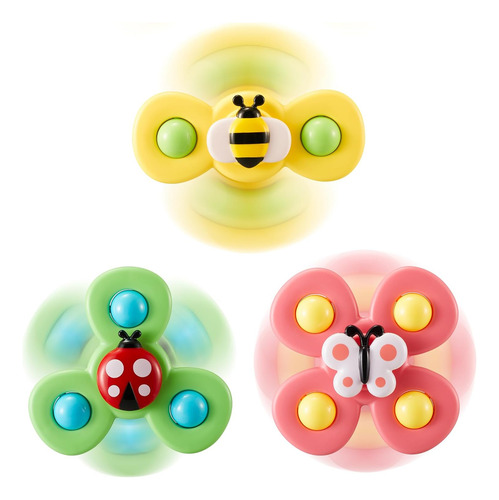 Juguetes Giratorios Para Bebés Spinners De Succión Para Bebé