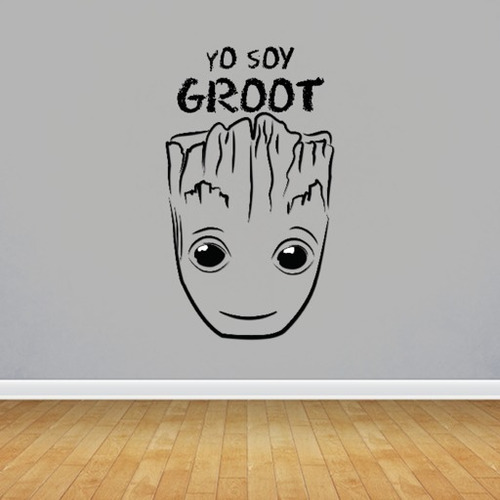 Baby Groot Vinilos Decorativos Soy Groot Creatuvinilos Mercado Libre