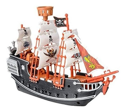 Rhode Island Novelty Barco Pirata De 10 Pulgadas