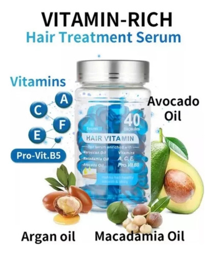 2 Sérums Para El Tratamiento Del Cabello: Cápsula Vitamínica