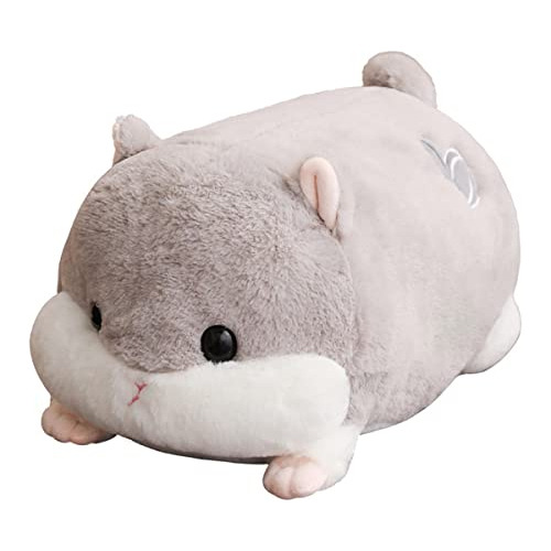 Almohada Peluche De Hámster, Animal De Peluche (gris, ...