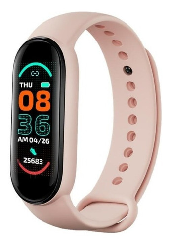 Imagen 1 de 10 de Smartband M6 Rosa Original Versión 2022