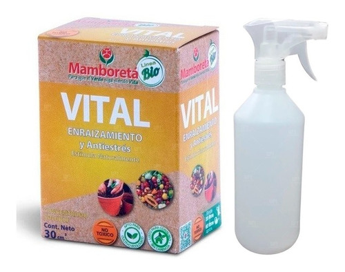 Mamboretá Vital Enraizamiento 30cc Con Pulverizador