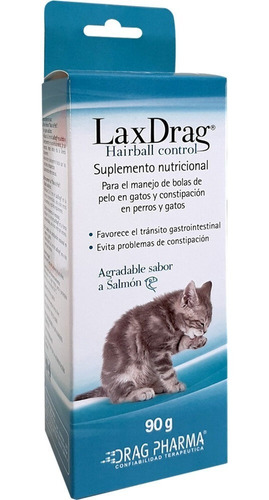 Pasta Oral/ Para Bolas De Pelos/ Laxdrag®/boxcatchile