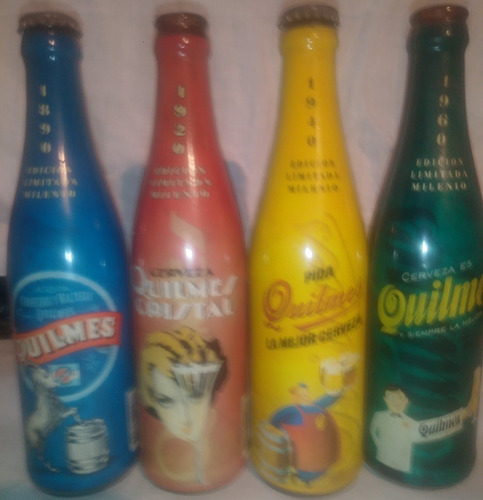 Botellas Quilmes - Colección Milenio - Excelente Estado