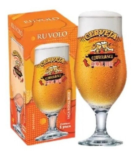 Taça Cerveja Royal Beer 330ml - Presente Perfeito