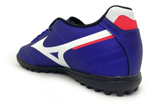 Chuteira Society Mizuno Morelia Club As Masculino - Azul/pre