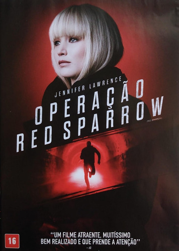 Operação Red Sparrow Dvd Jennifer Lawrence Joel Edgerton (Usado)