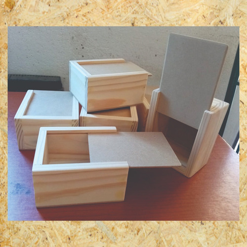 Caja Artesanal X10 Madera Y Mdf Multiuso-souvenir-artesanos