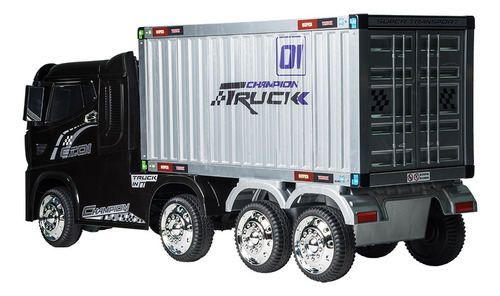 Caminhão Elétrico Infantil Com Carreta 12v Bel