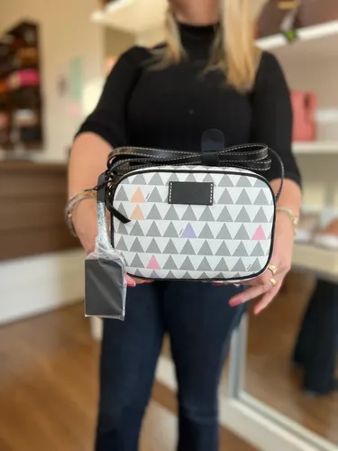 Crossbody kate new triangle black new arrivals