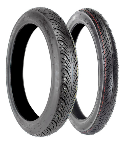 Kit De Llantas Para Motocicleta 90/90-18 Y 2.75-18 Type 6164