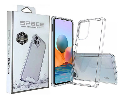 Case Space Collection Transparente Para Xiaomi Note 10 Pro 